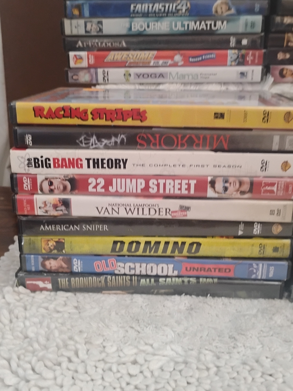 Source Unknown Multi-Color DVD Collection Stack - Picture 3 of 5